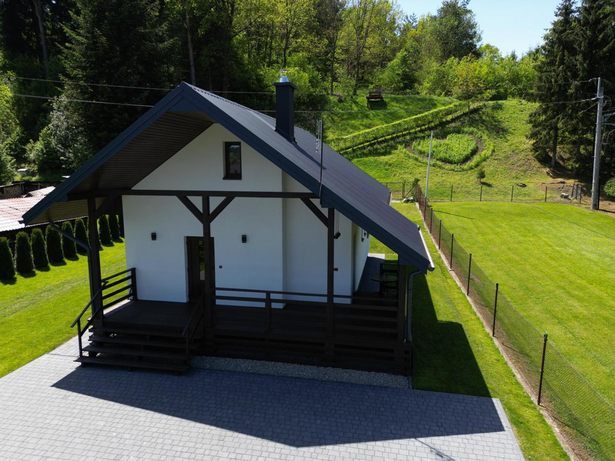 Dom Przy Gorce Villa Lesko Esterno foto